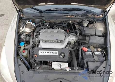 2006 Honda Accord 3.0 Ex из США, поврежденный, VIN 1HGCM66506A017053